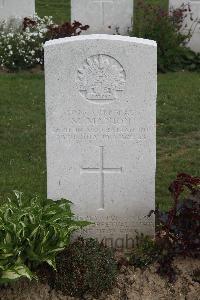 Serre Road Cemetery No.2 - Manion, Michael