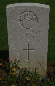 St. Charles De Percy War Cemetery - Allam, William