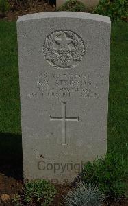 St. Charles De Percy War Cemetery - Atkinson, Robert Rimmer