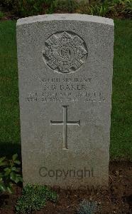 St. Charles De Percy War Cemetery - Baker, Norman Bert