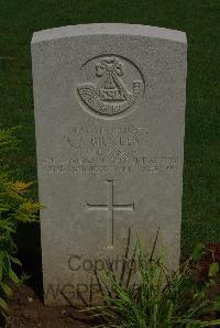 St. Charles De Percy War Cemetery - Bickley, James