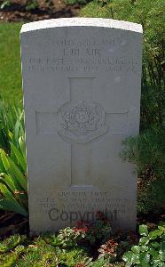 St. Charles De Percy War Cemetery - Blair, John