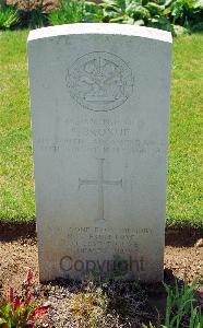 St. Charles De Percy War Cemetery - Broxup, Stanley