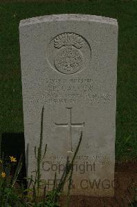 St. Charles De Percy War Cemetery - Calver, John Percy