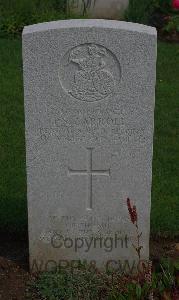 St. Charles De Percy War Cemetery - Carroll, Patrick Stanley