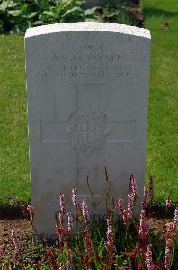 St. Charles De Percy War Cemetery - Coates, Anthony Richard Milnes