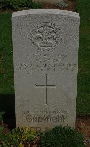 St. Charles De Percy War Cemetery - Coombes, James