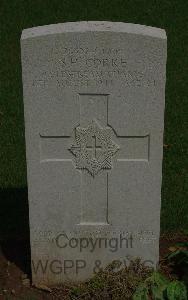 St. Charles De Percy War Cemetery - Corke, Stephen Hampton