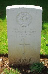 St. Charles De Percy War Cemetery - Cornthwaite, Stanley