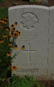 St. Charles De Percy War Cemetery - Davidson, Edward