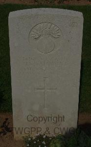 St. Charles De Percy War Cemetery - Faithfull, Harfield Edward