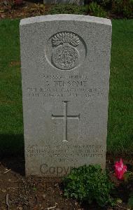 St. Charles De Percy War Cemetery - Fensome, George