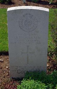 St. Charles De Percy War Cemetery - Fitzgerald, James