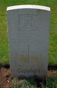 St. Charles De Percy War Cemetery - Garey, John