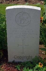 St. Charles De Percy War Cemetery - Greatrex, Percy Harold