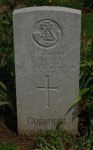 St. Charles De Percy War Cemetery - Grice, Richard Henry