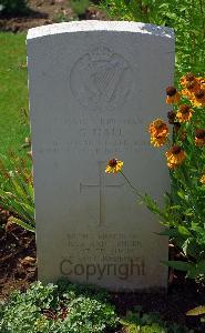 St. Charles De Percy War Cemetery - Hall, George