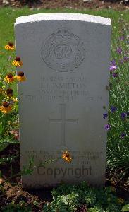 St. Charles De Percy War Cemetery - Hamilton, James