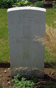 St. Charles De Percy War Cemetery - Hanna, Thomas