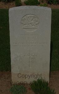 St. Charles De Percy War Cemetery - Hodges, Raymond