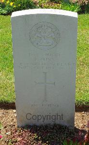 St. Charles De Percy War Cemetery - Lunn, Lewis