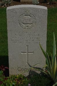 St. Charles De Percy War Cemetery - MacDonald, Andrew