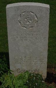 St. Charles De Percy War Cemetery - Mathieson, William