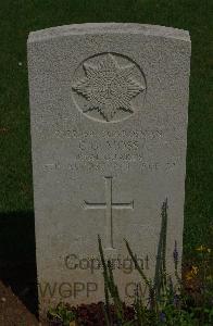 St. Charles De Percy War Cemetery - Moss, Cyril George