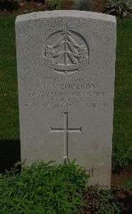 St. Charles De Percy War Cemetery - Nicholson, James Norman