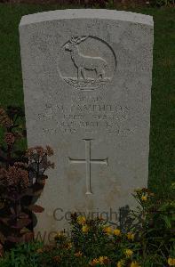 St. Charles De Percy War Cemetery - Pamphilon, Harry Manolo