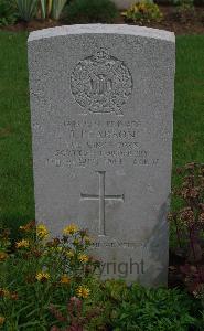 St. Charles De Percy War Cemetery - Pearson, John