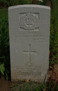 St. Charles De Percy War Cemetery - Richardson, Andrew Robert