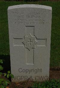 St. Charles De Percy War Cemetery - Simpson, Edward George