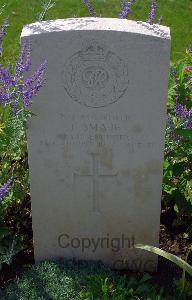 St. Charles De Percy War Cemetery - Smaje, Frank