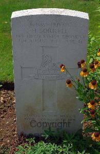 St. Charles De Percy War Cemetery - Sorrell, Harry