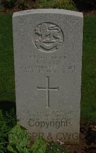 St. Charles De Percy War Cemetery - Wagg, Edward