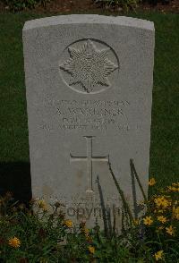 St. Charles De Percy War Cemetery - Warriner, Aubron