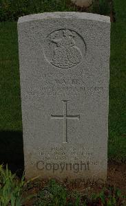 St. Charles De Percy War Cemetery - Waters, George