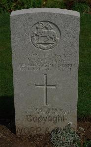 St. Charles De Percy War Cemetery - Williams, Albert James