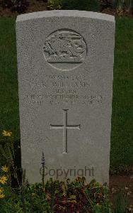 St. Charles De Percy War Cemetery - Williams, Reginald