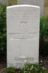 St. Sever Cemetery Extension Rouen - Abbott, William Henry