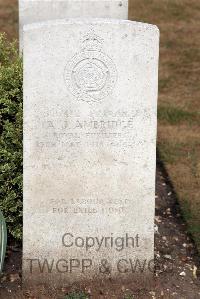 St. Sever Cemetery Extension Rouen - Ambridge, Arthur John