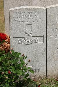 St. Sever Cemetery Extension Rouen - Anderson, J