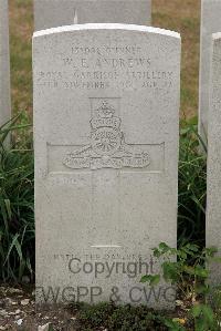 St. Sever Cemetery Extension Rouen - Andrews, Wilfred Earl