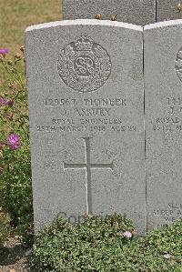 St. Sever Cemetery Extension Rouen - Asbury, James