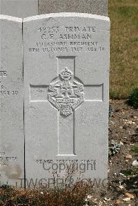 St. Sever Cemetery Extension Rouen - Ashman, Gordon Edward