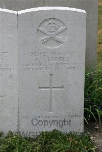 St. Sever Cemetery Extension Rouen - Badger, Arthur Francis