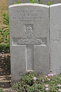 St. Sever Cemetery Extension Rouen - Baird, James Rickie