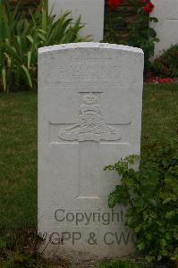 Templeux-Le-Guerard British Cemetery - Alcock, Empson