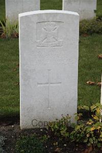 Templeux-Le-Guerard British Cemetery - Barnes, Frank Graham